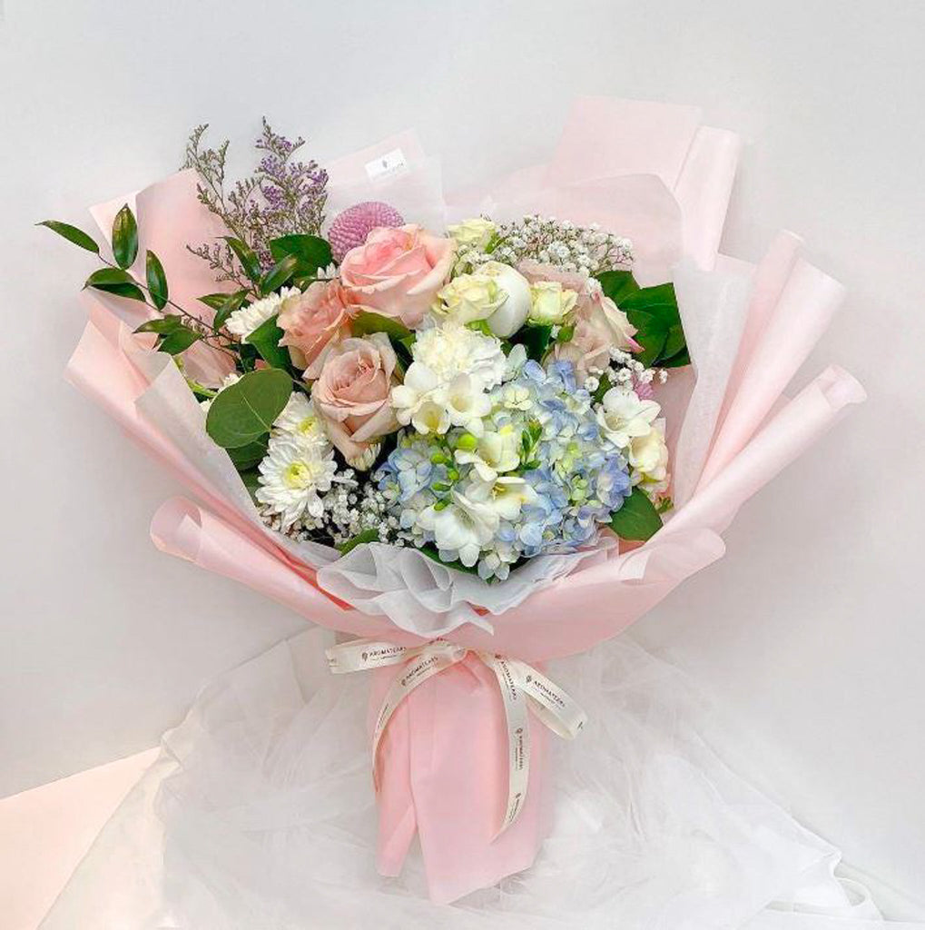Pink Mixed - Designer's Choice Fresh Bouquet - Aromatears flower Designer Choice